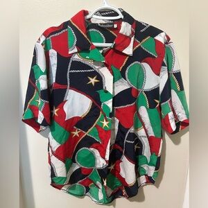 Vintage Hobnobber blouse. Like new condition, fits like a large.